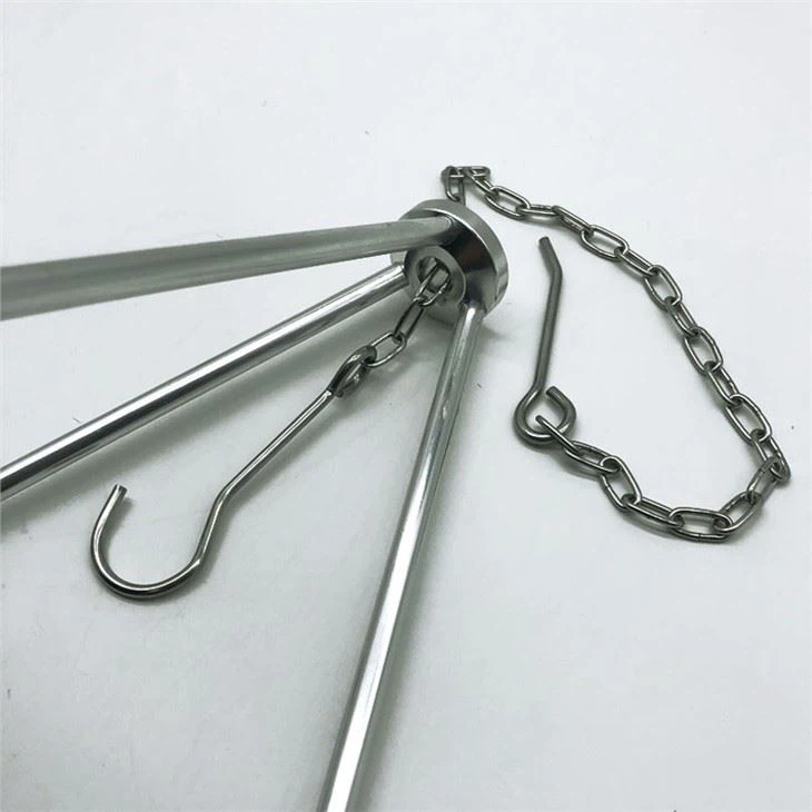 Camping Product Pole Cooking Folding Tripod