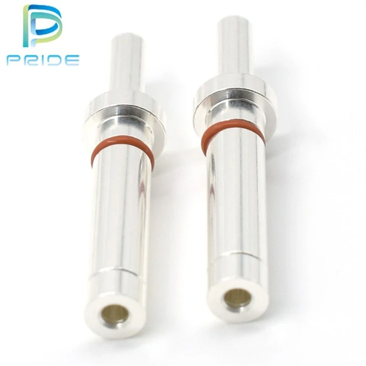 Machining AC IEC Brass Connector Pin